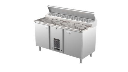 Cold counter for bakeries PK KLE 1620 (plate 450x600mm) stone