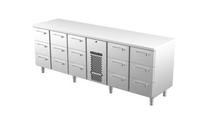 Cold counter for food VLE 24015